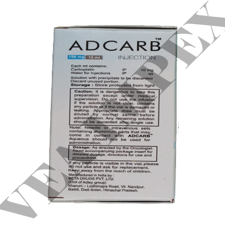 Adcarb 150 mg Injection(Carboplatin)