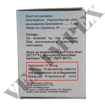 Adgram 3 mg (Granisetron Hydrochloride Injection)