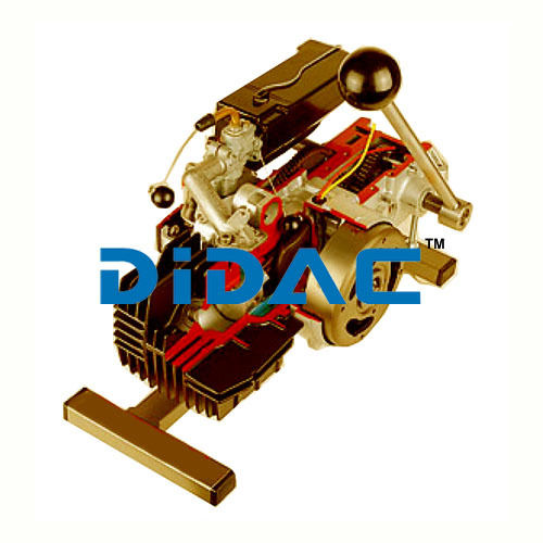 Two Stroke Moped Engine