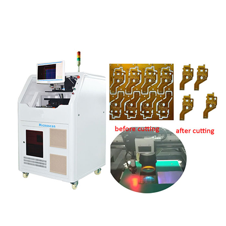 Laser FPC Depaneling MachinePCB DepanelizerCWVC-6