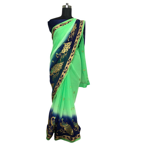 Embroidery Saree