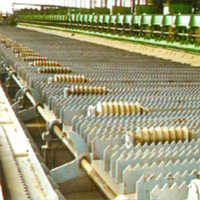 Automatic Cooling Bed - Steel, Semi-automatic, Sky Blue | Ci Channels, Hydraulic Drive, Human Machine Interface