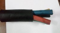 Composite Screen Cable - Multicore, 0.5 To 630 Sqmm, Black Rubber Insulation, 6.6 Kv Voltage Rating, Copper Conductor, High-temperature Resistance