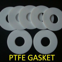 PTFE Gaskets - Customizable ID, Diameter & Thickness 1mm-10mm | White, Chemical Resistant, Durable, High Sealing, Low Friction, Temperature Range -200°C to +260°C