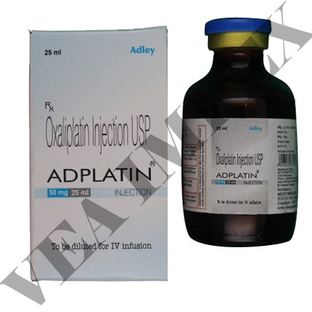  एडप्लैटिन 50Mg (ऑक्सालिप्लैटिन इंजेक्शन) जनरल मेडिसिन 