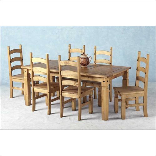 Wooden Dining Table And Chairs
