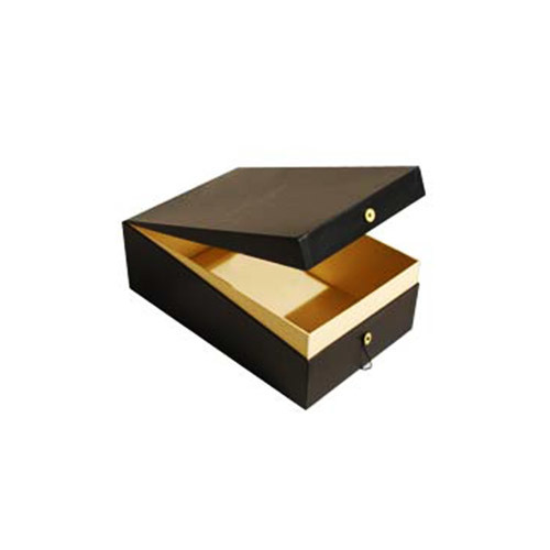 Paper Packaging Container - Paper Material, Rectangular Shape | Glossy Lamination, Ideal for Gift Packaging