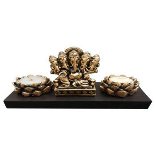 Lotus Candle Ganesha T Light