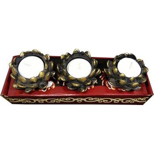 Composite Lotus Candle