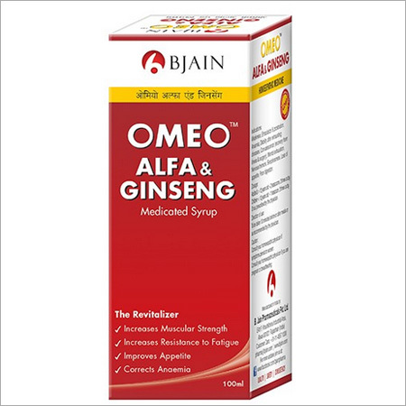 Omeo Alfa Ginseng Syrup