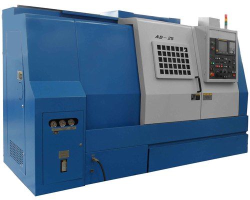 Blue Metal Processing Slant Bed Heavy Duty Lathe Machine Spindle Bore 100 Manufacturers