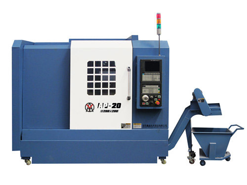 Blue Slant Bed High-Torque 2-Axis Cnc Metal Lathe Machine China Manufacturer