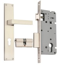 Zinc Mortice Cylindrical Lock Set