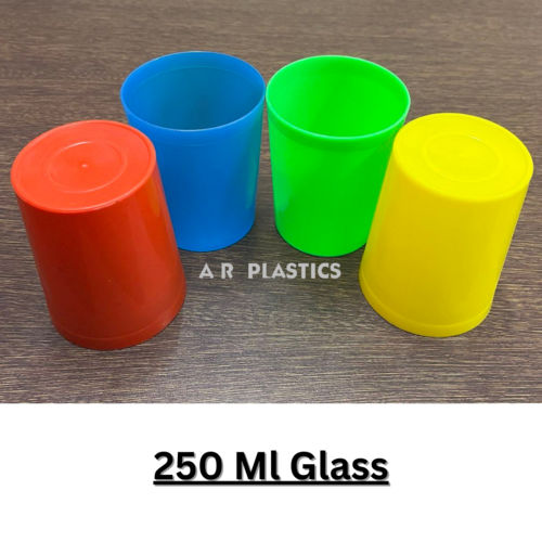 46 MM Plastic 250 ML Glass