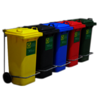 Biomedical Waste Trolley