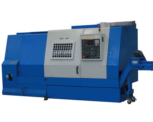 Blue Brand New Slant Bed Spindle Bore 130Mm Cnc Lathe Machine With Good Service