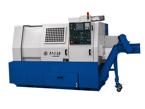 Blue Automated Intelligent Cnc Slant Bed Metal Lathe Machine For Metal Spinning