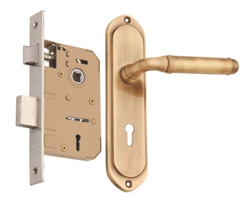 Brass Mortice Key Lock Set