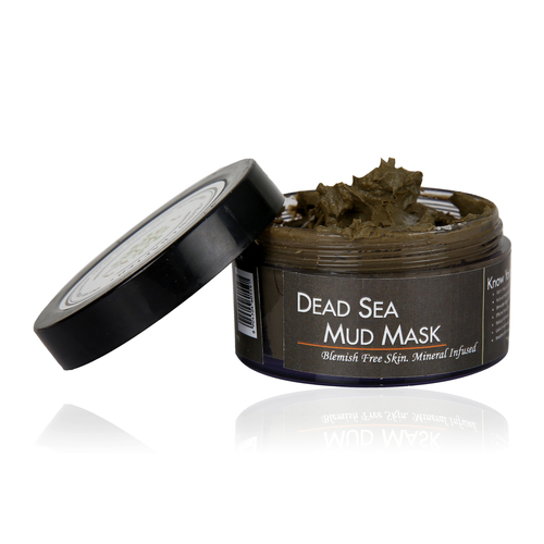Face Pack - Dead Sea Clay Mud Mask , Herbal Ingredients for Skin Nourishment, Moisturizing Texture, UV Blocking, Suitable for Dry & Normal Skin