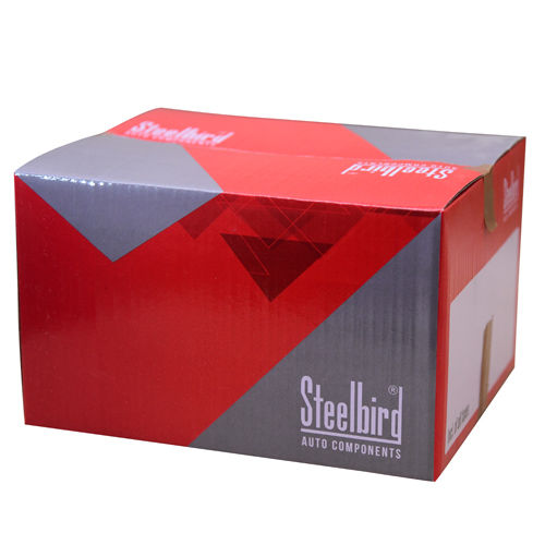 Red And Gray Printed Packaging Boxes