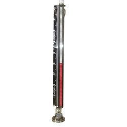 Black Magnetic Roller Type Level Gauge