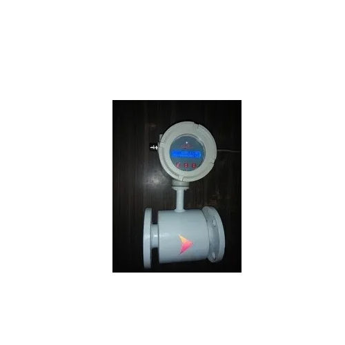 Digital Flow Meter With Totalizer - Color: White & Blue