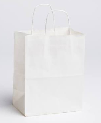 White Fancy Paper Bag