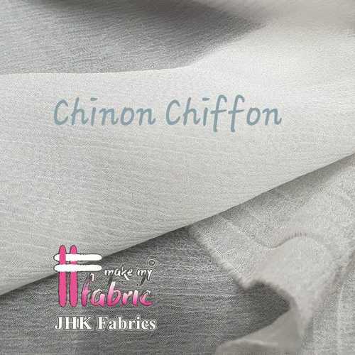 Crep chiffon Fabrics By J. H. K. FABRICS