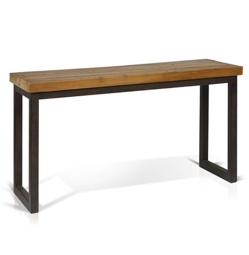 Polished Rustic Consol Table