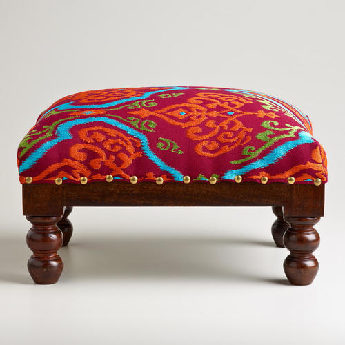 Painted Upholstered Low Seat