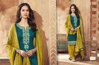 Unstitched Ladies Embroidered Suits