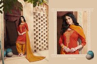 Unstitched Ladies Embroidered Suits