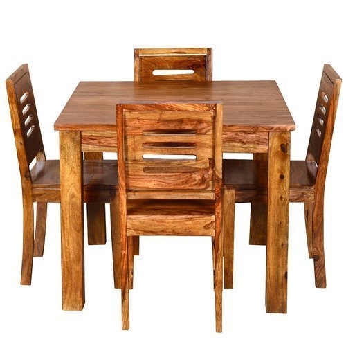 Sheesham Wood 4 Seater Dining Set