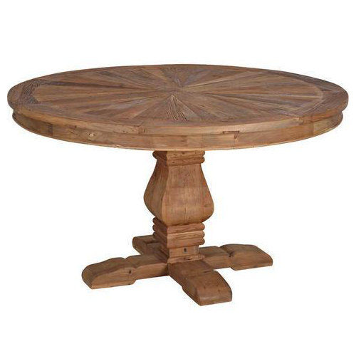 Solid Wood Round Dining Table