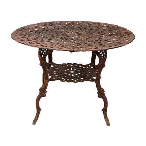 Beautiful Cast Iron Table