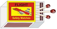 Flight Safety Match Stick