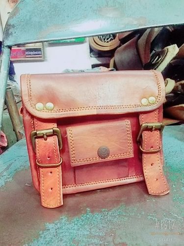 Leather Messenger Bag