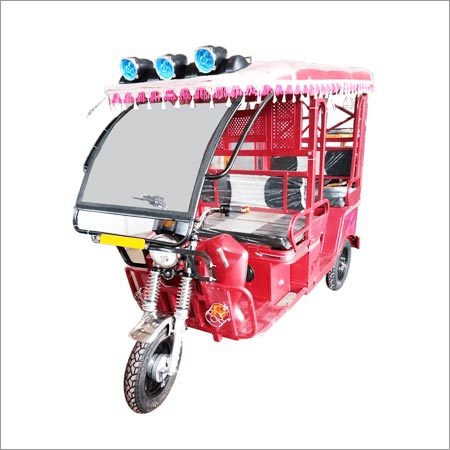 Operated E-Rickshaw