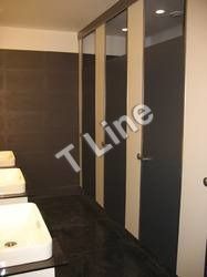 Stainless Steel Hotel Toilet Cubicle Partition