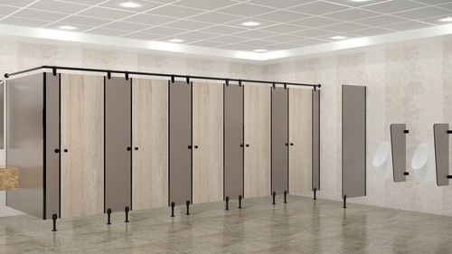 Nylon Crown - Leg Type Toilet Partition