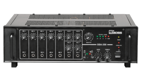 Aluminum Alloy Ssa350 High Power Pa Mixer Amplifiers