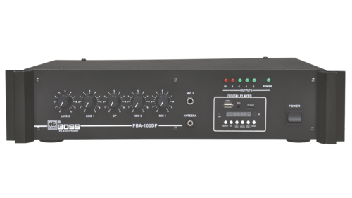Aluminum Alloy Pba100Dp Installation Pa Mixer Amplifiers