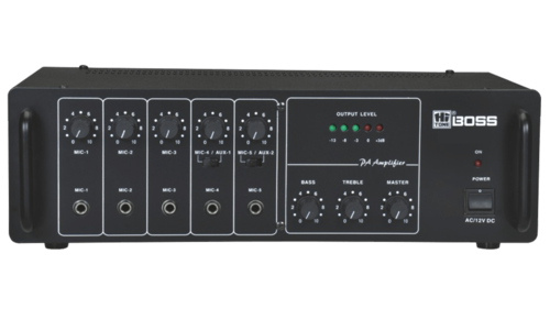 Aluminum Alloy Ssb120 Medium Power Pa Mixer Amplifiers