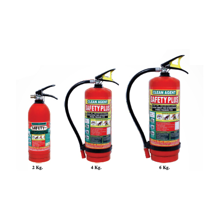 Clean Agent Stored Pressure Type Portable Fire Extinguishers