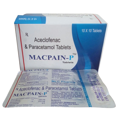 Aceclofenac Paracetamol Tablets