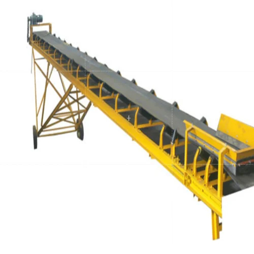 Mild Steel Belt Conveyor System - Color: Multiple