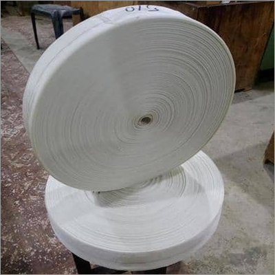 Narrow Woven Fabric Tape - Various Widths & Lengths, White Color - Superior Temperature & Pressure Stability, Easy To Apply, High Ruggedness & Scratch Resistance