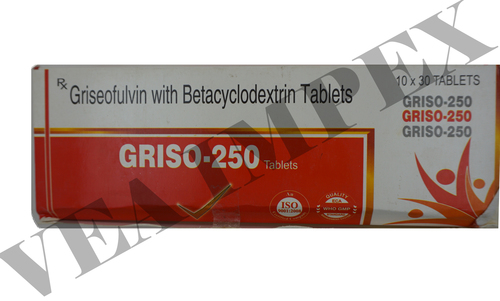 Griso 250(Griseofulvin Tablets) General Medicines