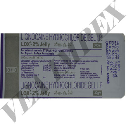 Lignocaine Hydrochloride Gel(Lox 2 %)