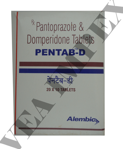 Pentab D(Pantoprazole & Domperidone Tablets) General Medicines